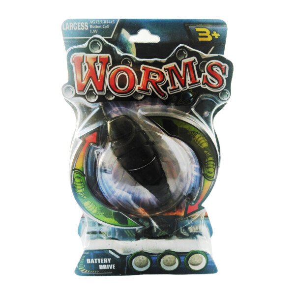 

Интерактивная гусеница "WORMS" черная