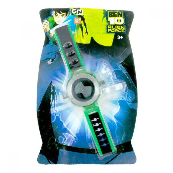 

Часы Бен 10 "Alien Force" c 1-й фигуркой, свет и звук