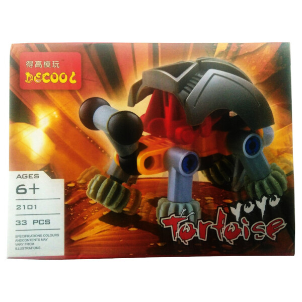 

Конструктор Decool Металлик Черепашка Yoyo Tortoise, 33 дет.