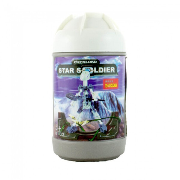 

Конструктор Decool Star Soldier Overlord белый
