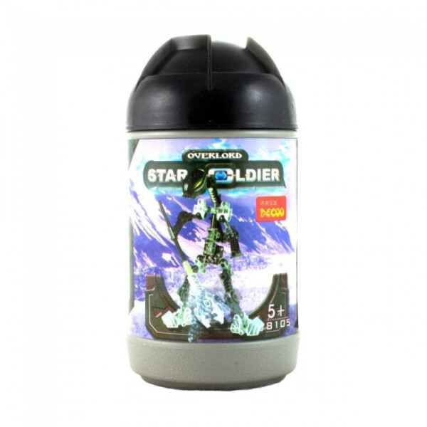 

Конструктор Decool Star Soldier Overlord черный