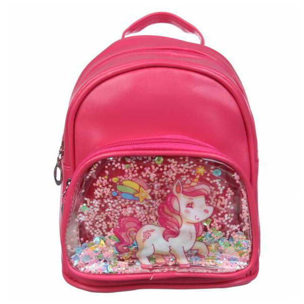 

Рюкзак детский для девочек Единорог Cappuccino Toys CT83-2939 темно-розовый