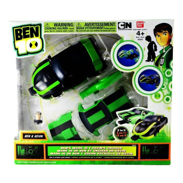 

Игровой набор Бен 10 "Ultimate Alien" Vehicle Ben's Mark 10 Kevin's Cruiser