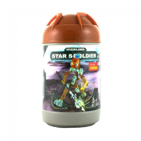 

Конструктор Decool Star Soldier Overlord коричневый