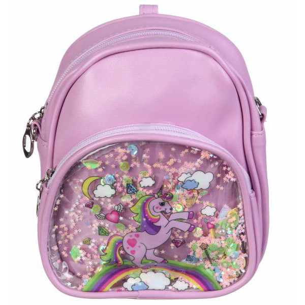 

Рюкзак-сумка для девочек Единорог Cappuccino Toys CT83-3165 фиолетовый