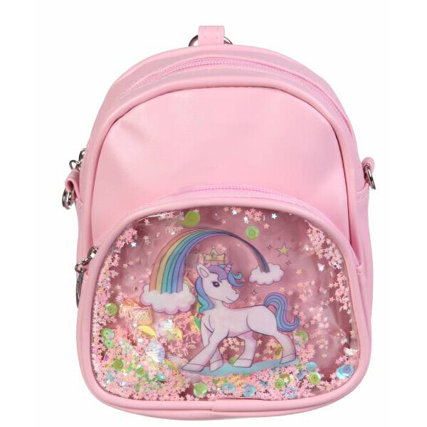 

Рюкзак-сумка для девочек Единорог Cappuccino Toys CT82-099 розовый