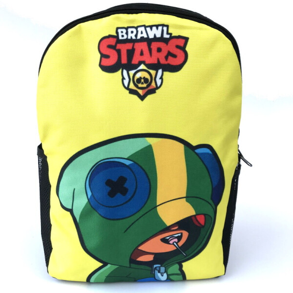 

Рюкзак подростковый Cappuccino Toys Бравл Старс Brawl Stars 1533-41 черный с желтым