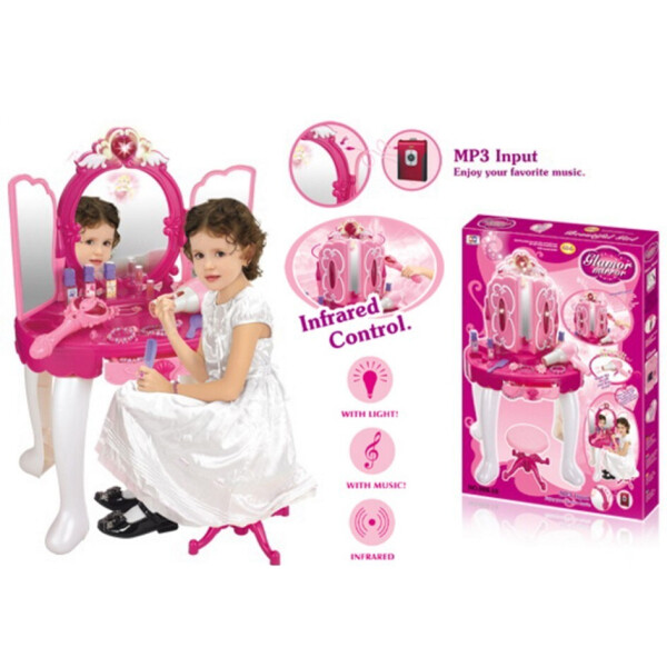 

Игровой набор музыкальное трюмо для юных принцесс 008-18