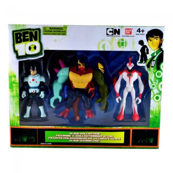 

Набор из 3-х экшен-фигурок Бен 10 "Alien Force": Ben Tennyson, Kevin, Way Big