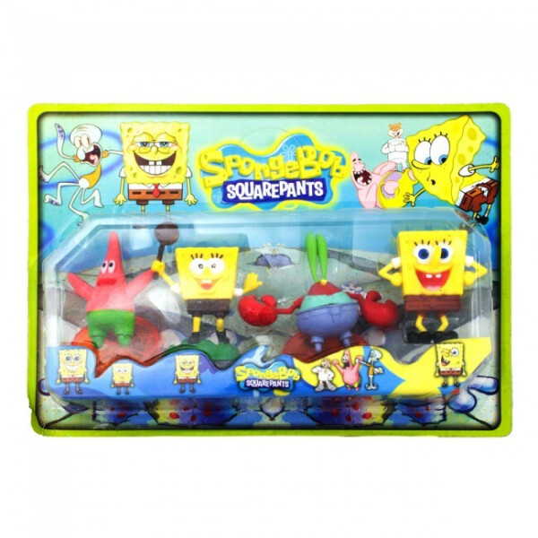 

Игровой набор SpongeBob SquarePants из 4 мини-фигурок