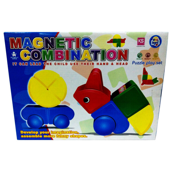 

Конструктор Kaisheng "Magnetic Combination" 13 магнитных кубиков