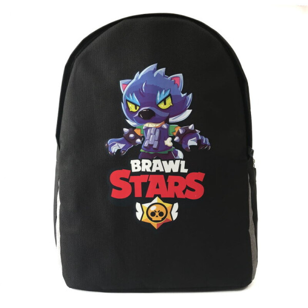 

Рюкзак Бравл Старс подростковый Cappuccino Toys Brawl Stars 1533-1 Леон Оборотень черный