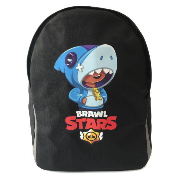 

Рюкзак Бравл Старс подростковый Cappuccino Toys Brawl Stars 1533-1 Леон Акула черный