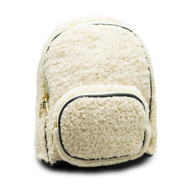 

Рюкзак детский для девочек меховой Cappuccino Toys CT7009.277 белый