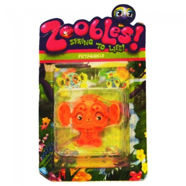 

Фигурка Zoobles Petagonia 3,5 см оранжевая