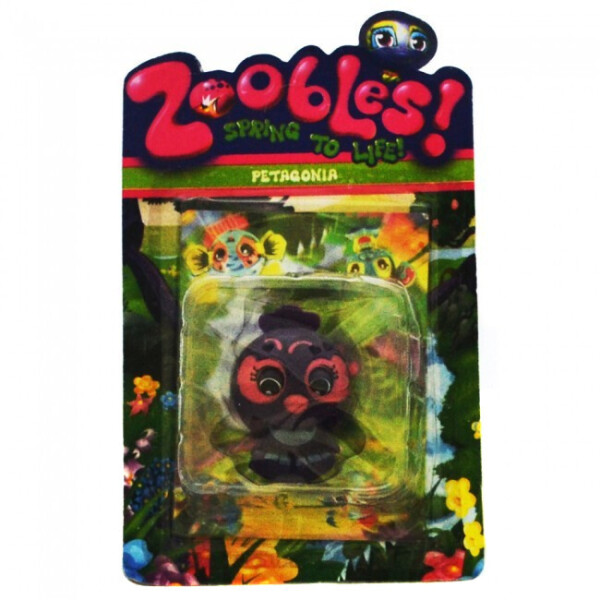 

Фигурка Zoobles Petagonia 3,5 см фиолетовая