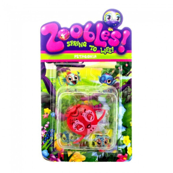 

Фигурка Zoobles Petagonia 3,5 см красная