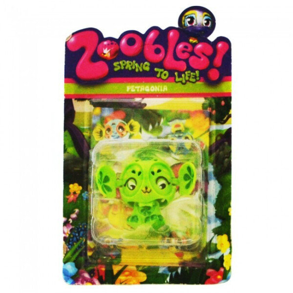 

Фигурка Zoobles Petagonia 3,5 см зеленая