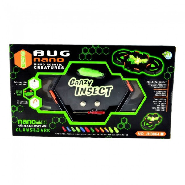 

Игровой набор "Bug Nano. Crazy Insect": трек-лабиринт и наножук