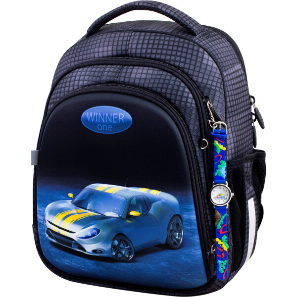 

Рюкзак школьный Winner Stile 5008 для мальчиков черный