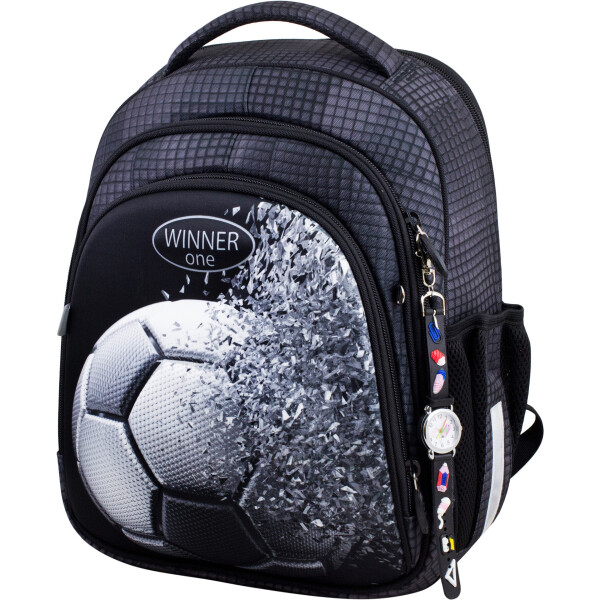 Рюкзак школьный Winner Stile 5010 для мальчиков черный