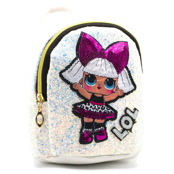 

Рюкзак дошкольный LOL для девочек Cappuccino Toys CT1965-1.277 белый
