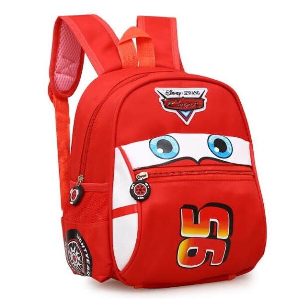

Детский рюкзак Cappuccino Toys Тачки Молния Маквин 3D дошкольный (CARS-7713) красный