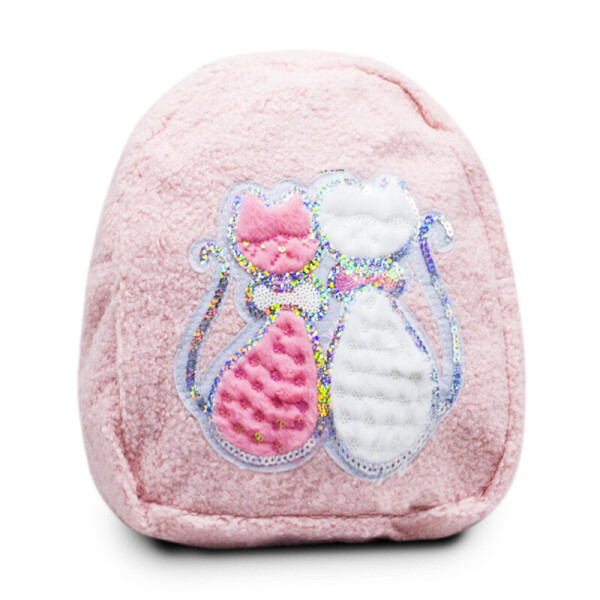 

Рюкзак детский меховой Cappuccino Toys Кошки CT7018.277 розовый