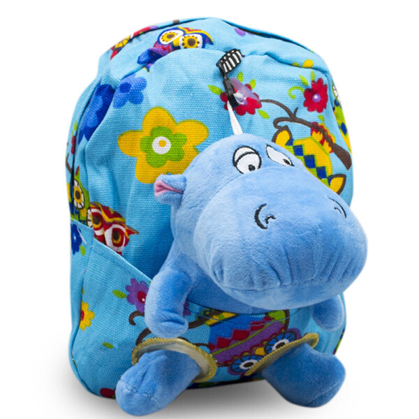 

Детский дошкольный рюкзак Cappuccino Toys CT2249.277-бегемотик голубой