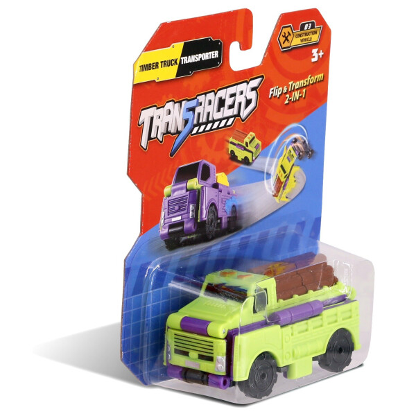 

Машинка трансформер TransRacers 2 в 1 Лесовоз и Транспортер (6523166)