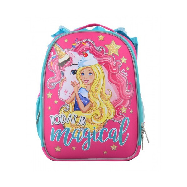 

Рюкзак 1 Вересня Unicorn Единорог школьный розовый