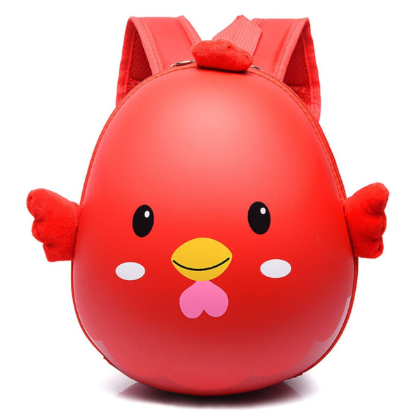 

Рюкзак Cappuccino Toys Pre-school 3D дошкольный плотный корпус Цыпленок красный (CT-Ch-01red)