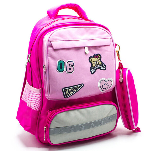 

Рюкзак школьный ортопедический для девочки Cappuccino Toys CT2115.277 розовый