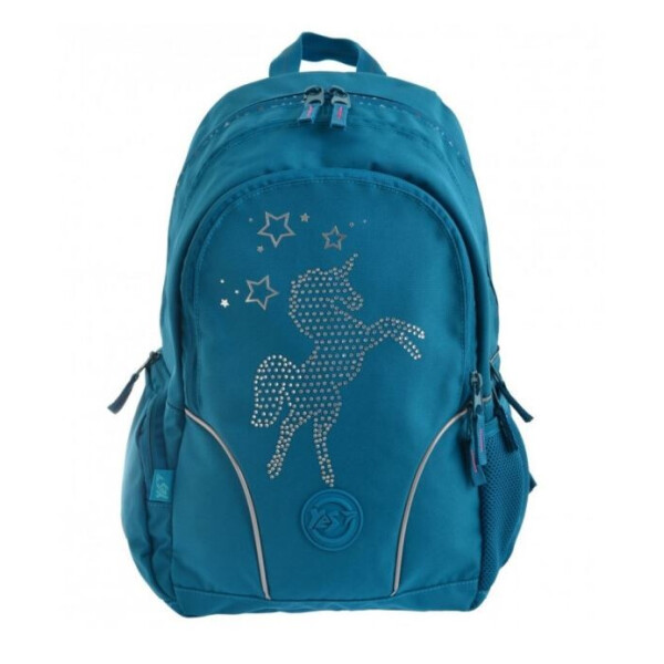 

Рюкзак YES T-26 Lolly Unicorn 556491 школьный бирюзовый