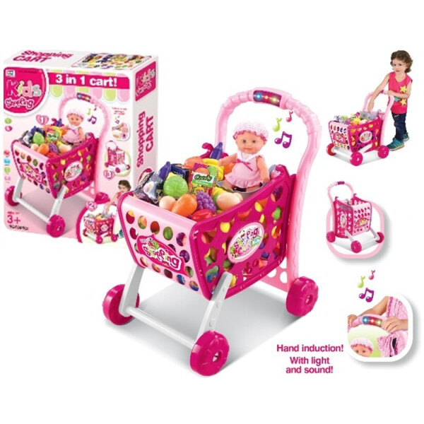 

Игровой набор Тележка для супермаркета с продуктами 008-902