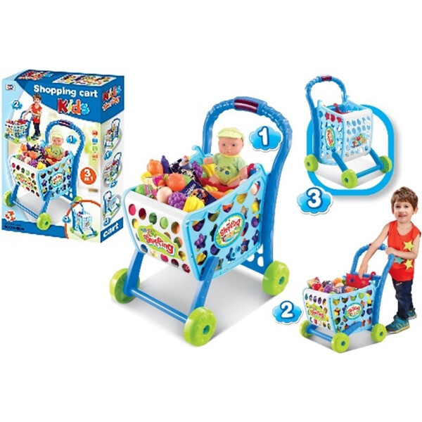 

Игровой набор Тележка для супермаркета с продуктами 008-903A