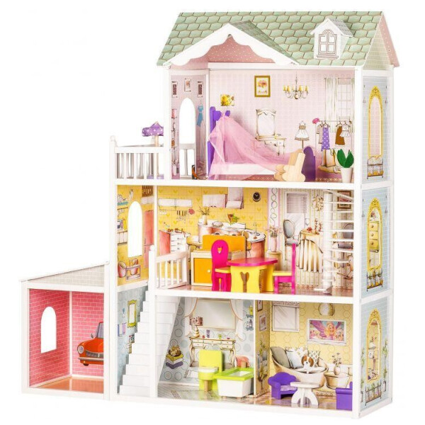 

Домик для барби Ecotoys 4108wg Beverly + гараж