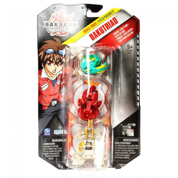 

Игровой набор Бакуган Gundalian Invaders Bakutriad 3в1