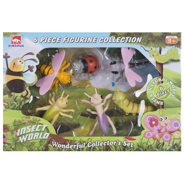 

Набор игровых фигурок Dingua Милые букашки в коробке 6 штук (6508218)