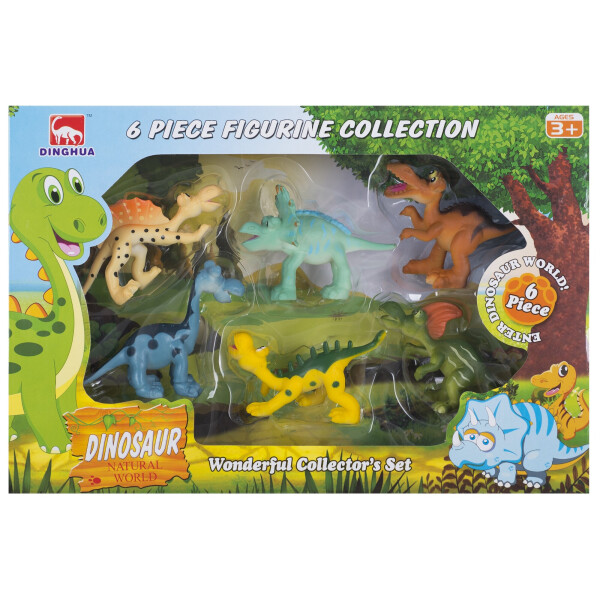 

Набор игровых фигурок Dingua Милые динозаврики в коробке 6 штук (6508215)