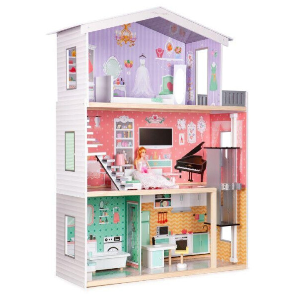 

Домик для барби Ecotoys 4128 Candy + лифт