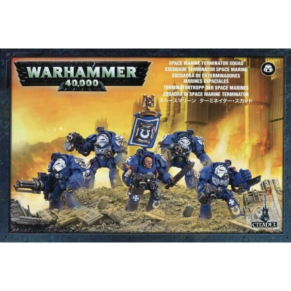 

Настольная игра Games Workshop Space Marines Terminator Squad Warhammer 40000 (99120101027)