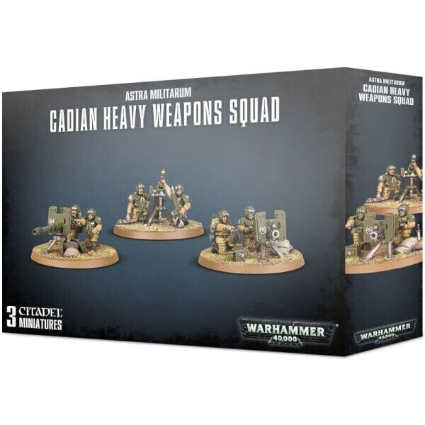 

Настольная игра Games Workshop Astra Militarum Cadian Heavy Weapon Squad Warhammer 40000 (99120105079)