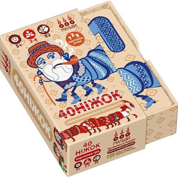 

Настольная игра Мальви 40ніжок