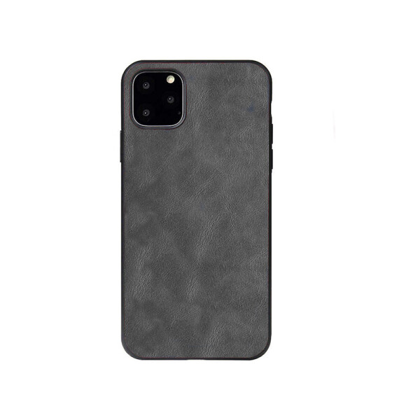 

Чехол X-Level Для iPhone 11 Pro Max из искусственной кожи с силиконовым краем Серый (1007-134-02)