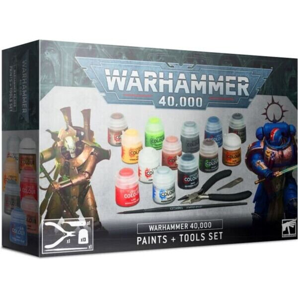 

Набор Warhammer 40000: Paints + Tools Set Warhammer 40000