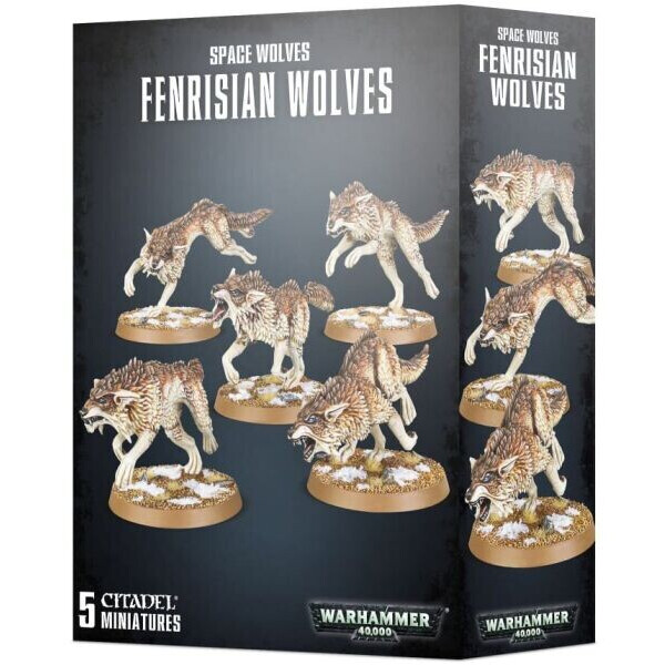 

Настольная игра Games Workshop Space Marines Space Wolves Fenrisian Wolves Warhammer 40000 (99120101252)