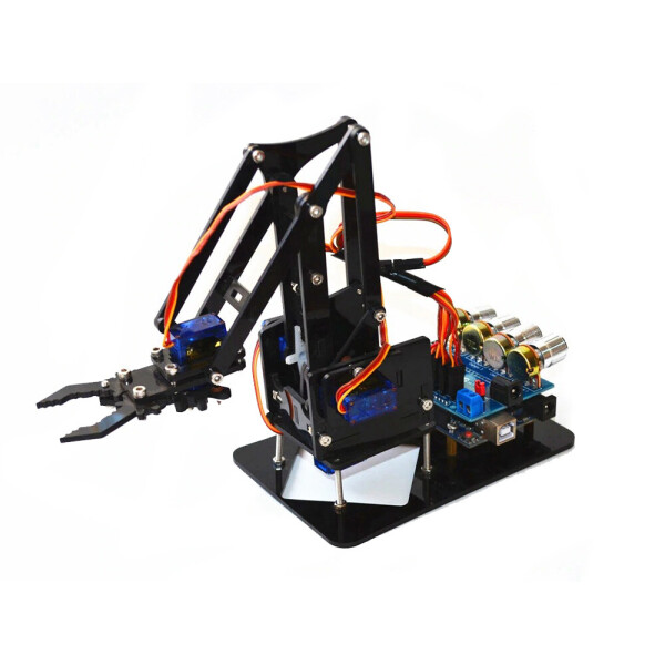 

Робот с подвижной рукой BauTech Набор для Arduino Черный (1007-472-00)