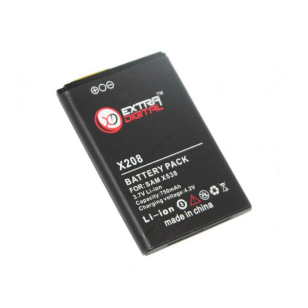 

Аккумулятор Digital для SGH-X208 Extradigital 750 mAh (BMS6338) (1001-769-00)