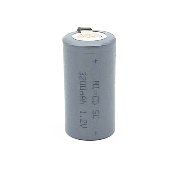 Акція на Аккумуляторная батарея BauTech Ni-CD SC 1,2 В 3200 мАч С вкладкой для зарядки (1006-213-00) від Allo UA